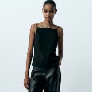 Zara Black Camisole Top